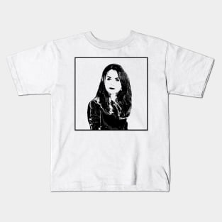 Woman portrait 28 Catherine Kids T-Shirt